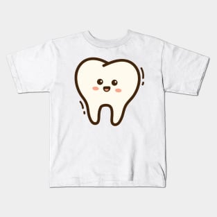 Cute Tooth Kids T-Shirt